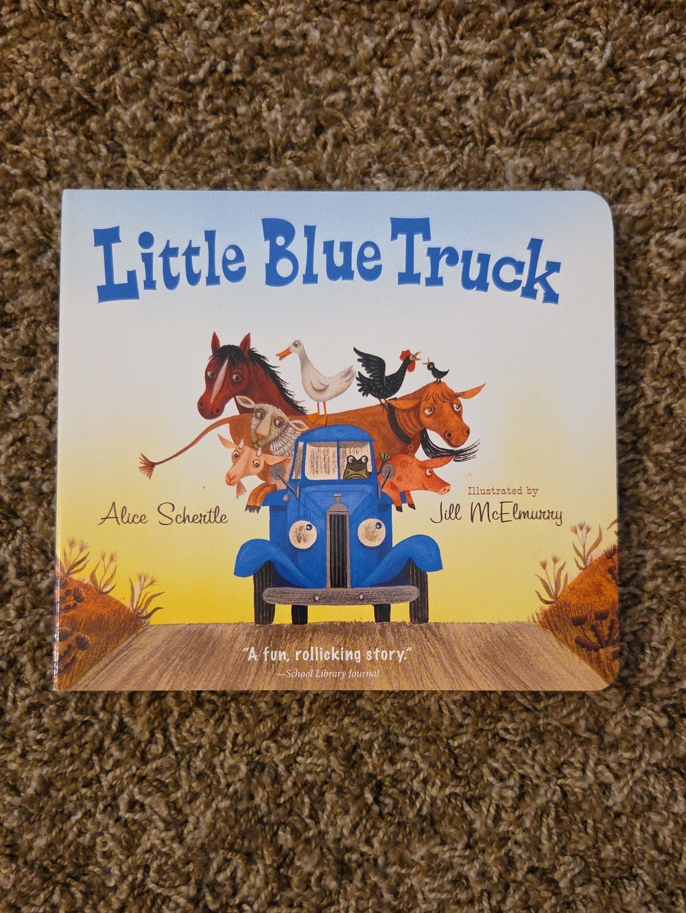 Little Blue Truck Board Book By Alice Schertle